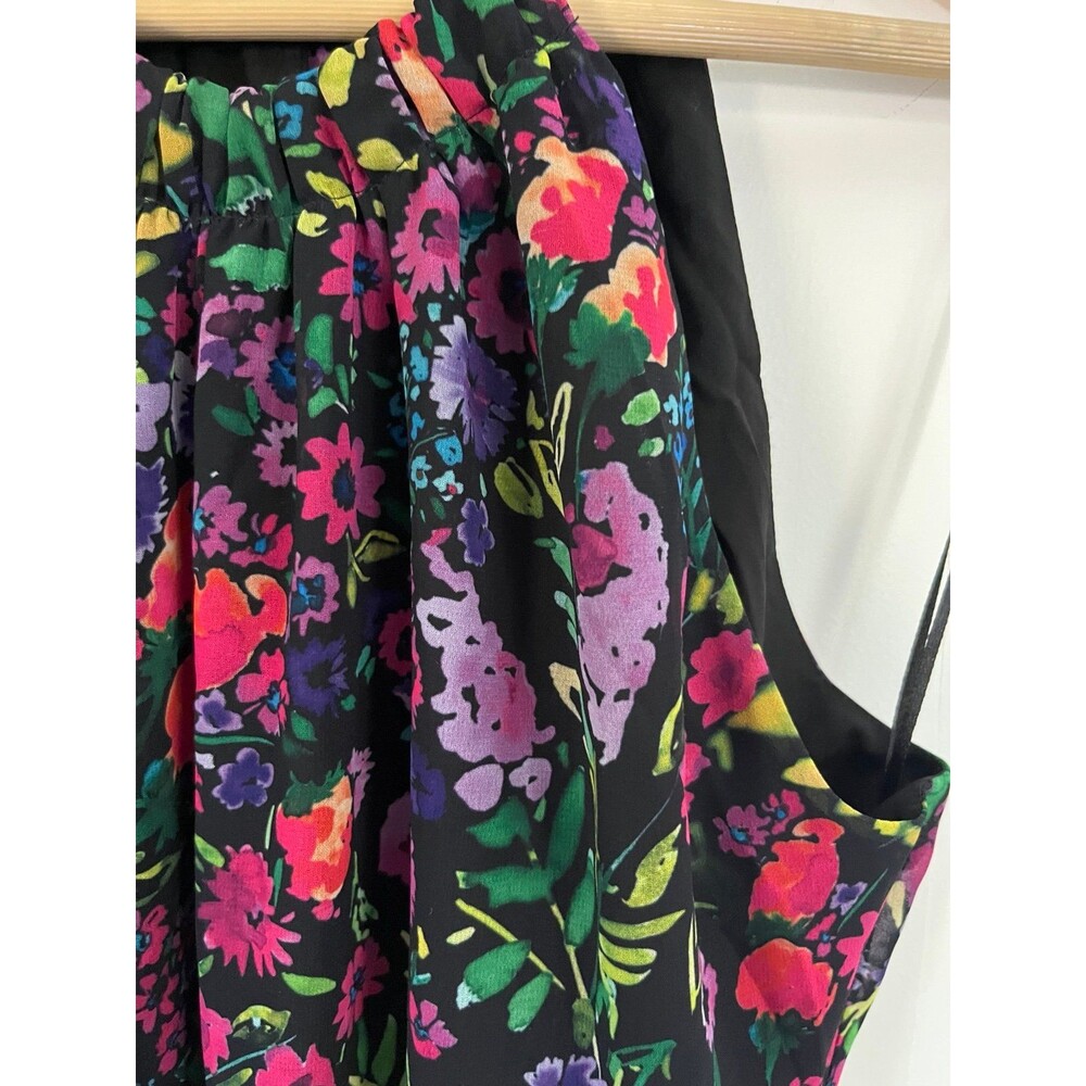 ModCloth Illuminated Elegance Chiffon Maxi Dress Size Medium - Picture 5 of 8